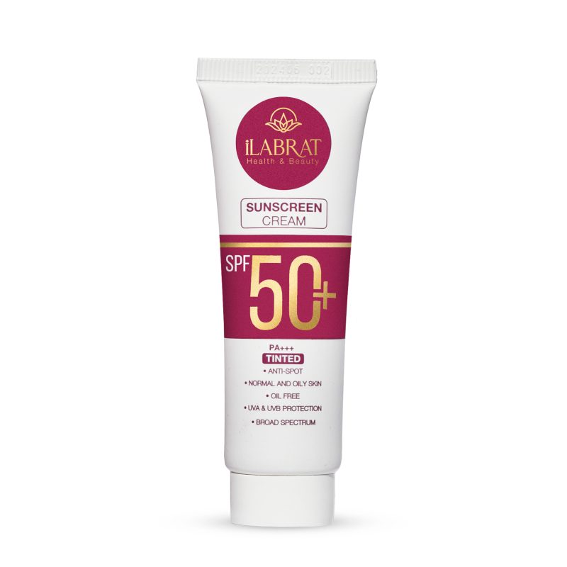 خرید کرم ضدآفتاب ضدلک رنگی (بژ روشن) +SPF50 نایریکا