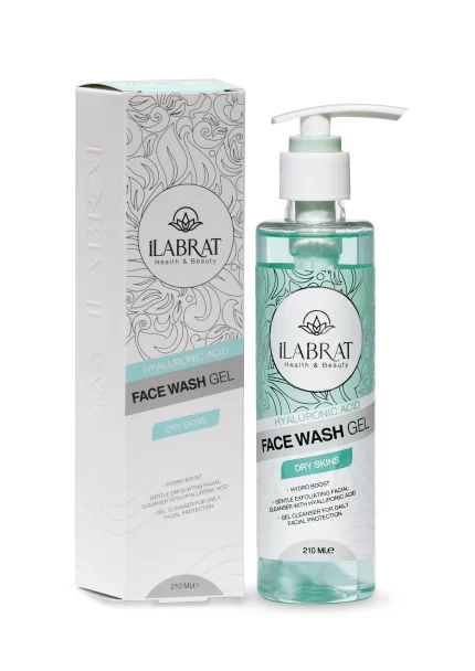 خرید شوینده صورت هیالورونیک اسید ایلابرات - مراقبت پوستی نایریکا